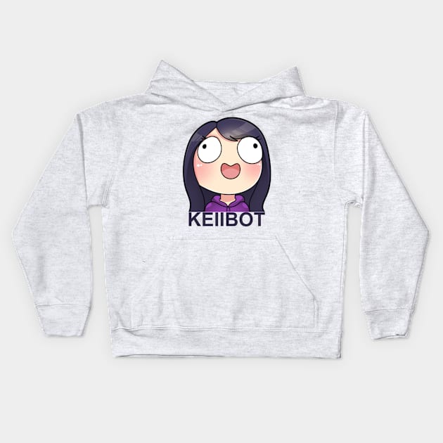 KeiiDerp (D font) Kids Hoodie by keiibot